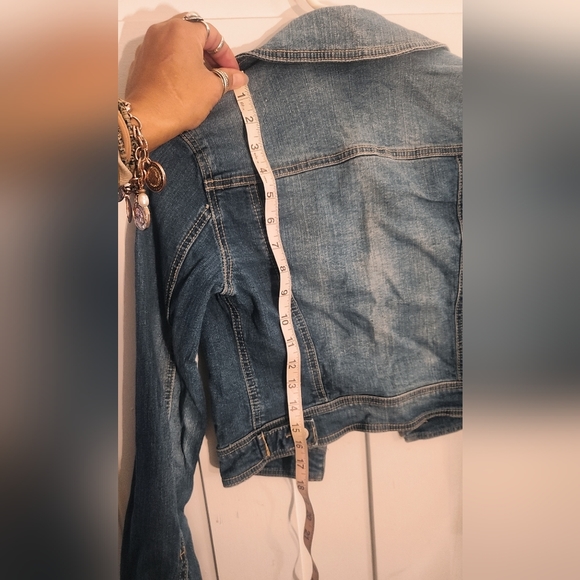 Mossimo XS Denim Crop Jacket - Picture 6 of 8